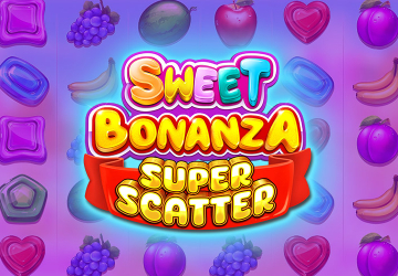 Автомат Sweet Bonanza Super Scatter в Адмирал Икс казино